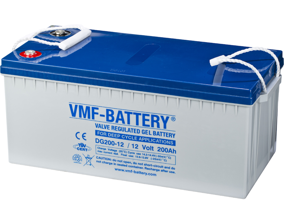 ECOBAT-WMF GEL-SOLAR DC 12V-200Ah (C20)