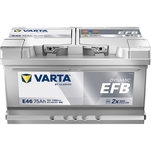 VARTA  DYNAMIC-EFB 12V 75Ah  E46